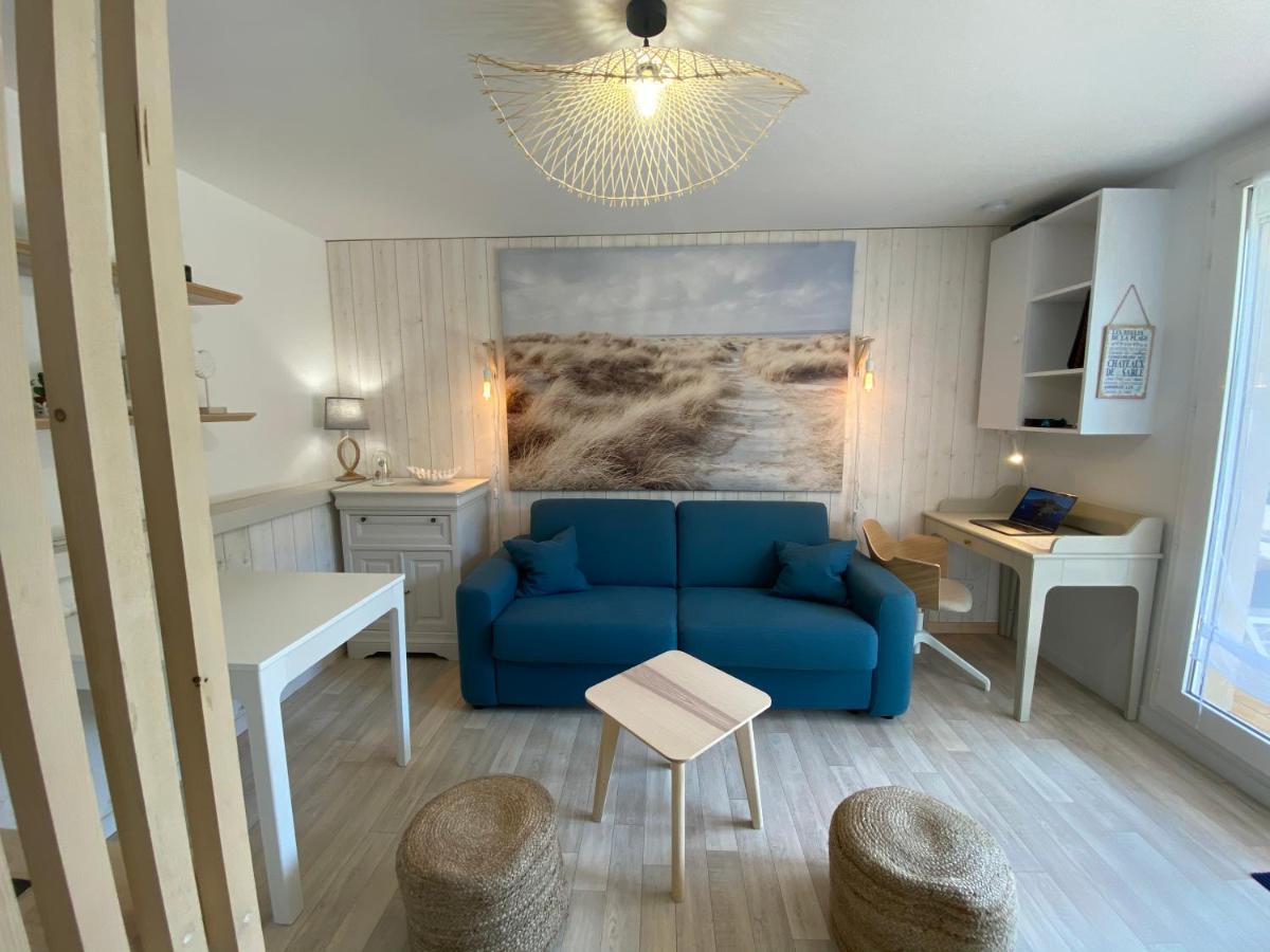 Appartement T2 , Bord De Mer, Acces Direct Plage Сен-Назер Экстерьер фото